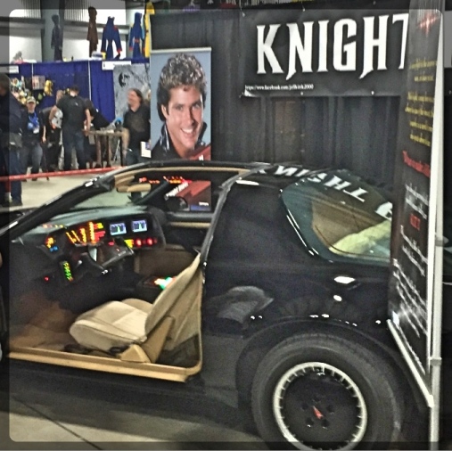 Ottawa Comiccon Knight Rider Car Hasselhof