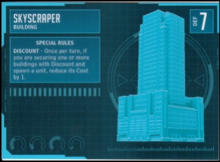 Skyscraper Stat Card MonsterPocalypse
